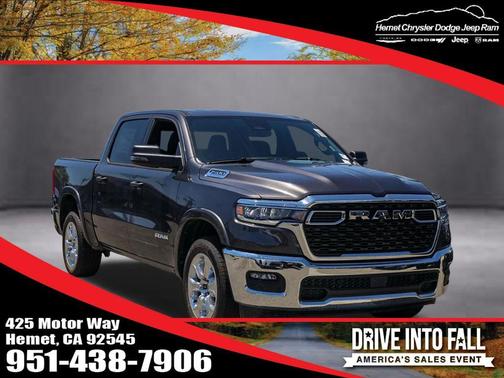 Granite Crystal Clearcoat Metallic 2026 RAM 1500 Big Horn
