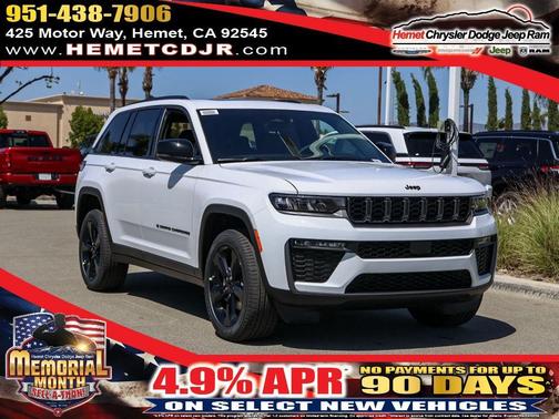 Bright White Clearcoat 2026 Jeep Grand Cherokee Limited