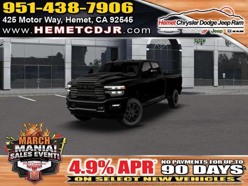 Diamond Black 2026 RAM 3500 Laramie