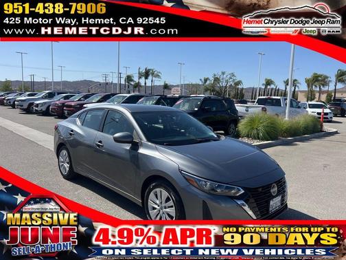 Gun Metallic 2024 Nissan Sentra S