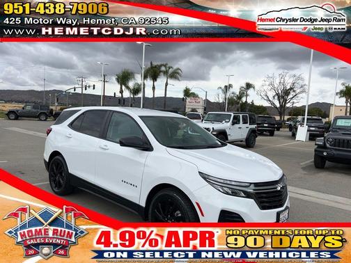 Summit White 2024 Chevrolet Equinox LS