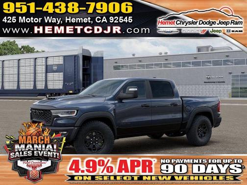 Blue Metallic 2026 RAM 1500 RHO