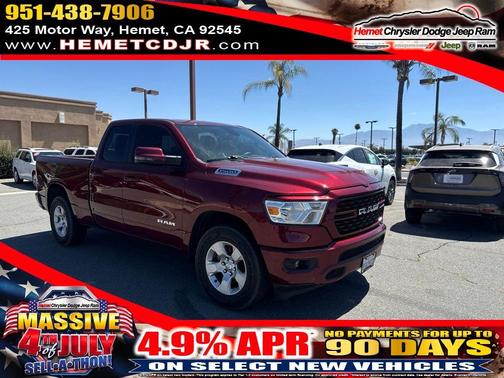 Delmonico Red Pearlcoat 2024 RAM 1500 Big Horn/Lone Star