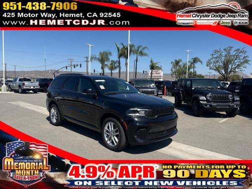DB Black Crystal Clearcoat 2025 Dodge Durango GT