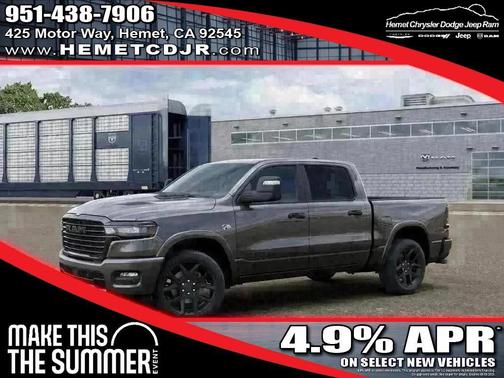 Granite Crystal Clearcoat Metallic 2026 RAM 1500 Laramie