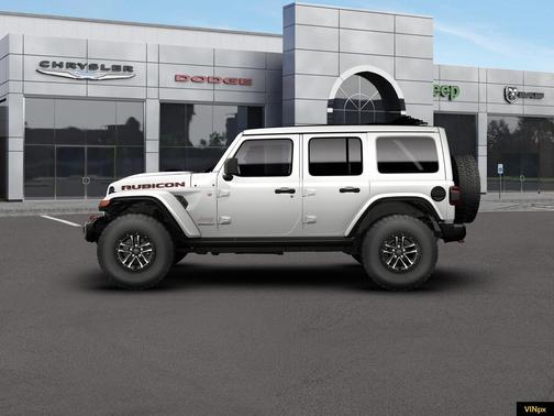 Bright White Clearcoat 2026 Jeep Wrangler Rubicon