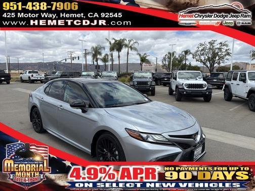 Celestial Silver Metallic 2024 Toyota Camry XSE V6