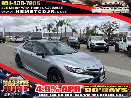 Celestial Silver Metallic 2024 Toyota Camry XSE V6