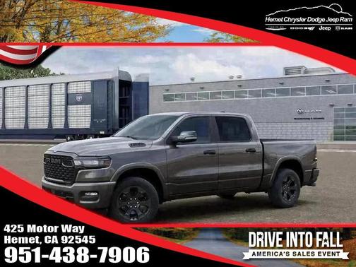Granite Crystal Clearcoat Metallic 2026 RAM 1500 Big Horn/Lone Star