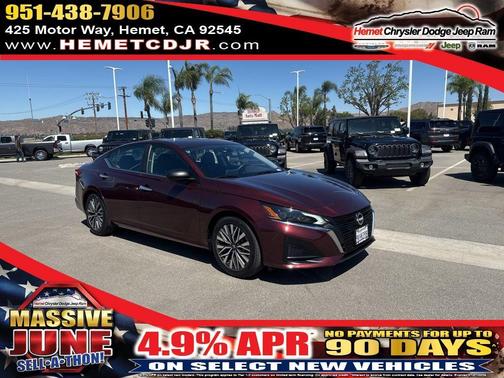 Garnet Pearl 2024 Nissan Altima 2.5 SV