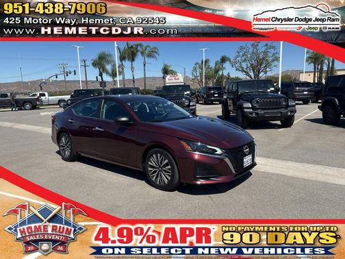 Garnet Pearl 2024 Nissan Altima 2.5 SV