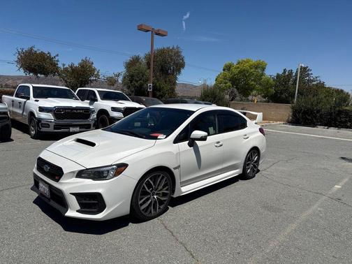 Crystal White Pearl 2021 Subaru WRX STI Base