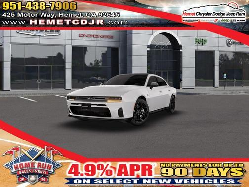 Bright White Clearcoat 2026 Dodge Charger R/T