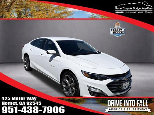 Summit White 2024 Chevrolet Malibu LT