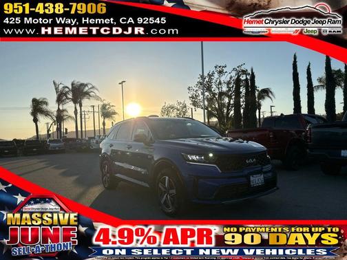 Sapphire Blue 2023 Kia Sorento S