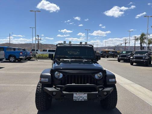 Black Clearcoat 2023 Jeep Wrangler Sport