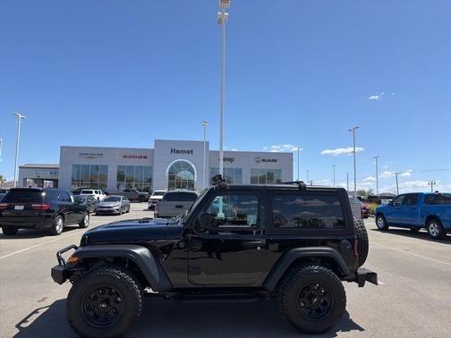 Black Clearcoat 2023 Jeep Wrangler Sport