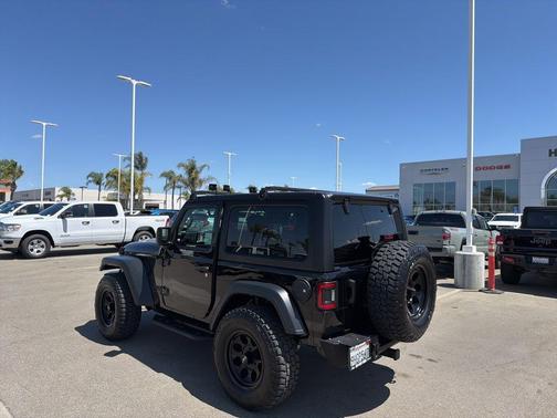 Black Clearcoat 2023 Jeep Wrangler Sport
