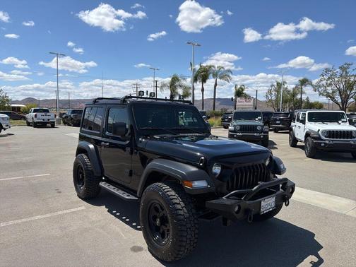 Black Clearcoat 2023 Jeep Wrangler Sport