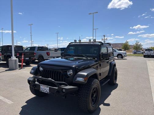 Black Clearcoat 2023 Jeep Wrangler Sport