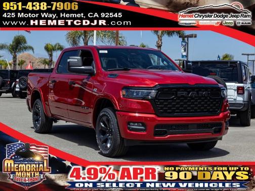 Molten Red Pearlcoat 2026 RAM 1500 Big Horn/Lone Star