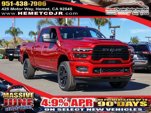 Molten Red Pearlcoat 2026 RAM 2500 Laramie