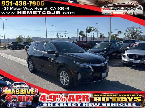 Mosaic Black Metallic 2023 Chevrolet Equinox 2LT