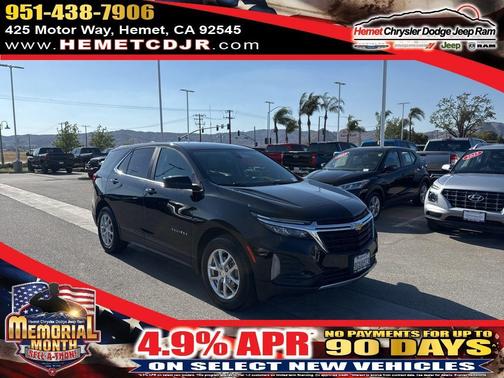 Mosaic Black Metallic 2023 Chevrolet Equinox 2LT