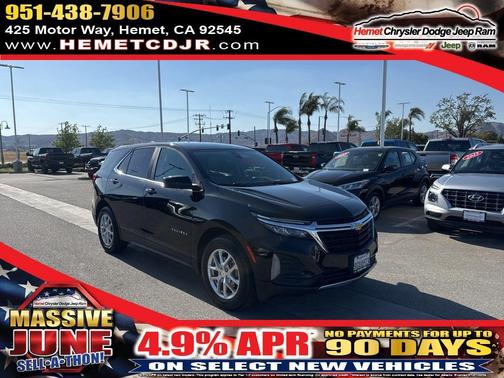 Mosaic Black Metallic 2023 Chevrolet Equinox 2LT