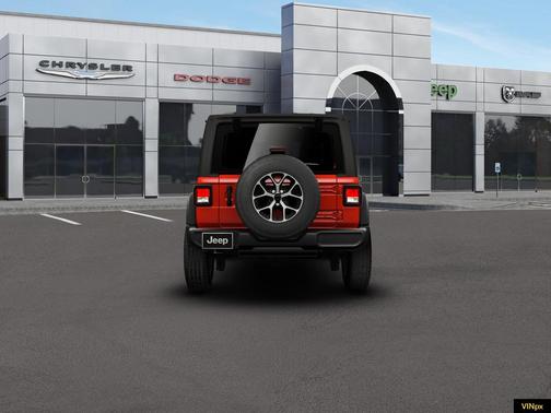 Firecracker Red Clearcoat 2026 Jeep Wrangler Sport
