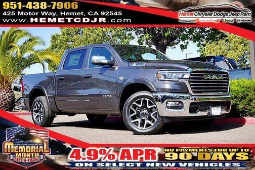 Granite Crystal Clearcoat Metallic 2026 RAM 1500 Laramie