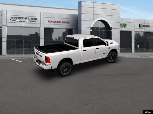 Bright White Clearcoat 2026 RAM 2500 Big Horn