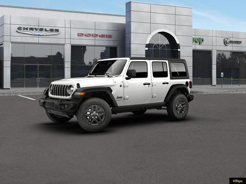 Bright White Clearcoat 2026 Jeep Wrangler Sport