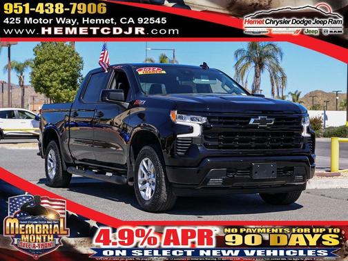Black 2024 Chevrolet Silverado 1500 RST