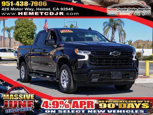Black 2024 Chevrolet Silverado 1500 RST