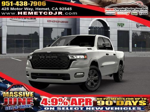 Silver Zynith 2026 RAM 1500 Big Horn/Lone Star