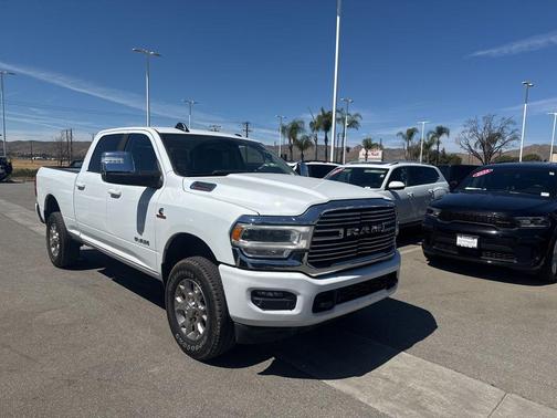 Pearl White 2024 RAM 2500 Laramie