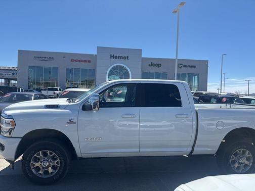 Pearl White 2024 RAM 2500 Laramie