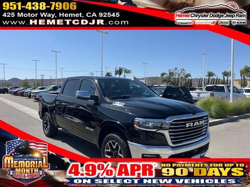 Diamond Black 2025 RAM 1500 Laramie