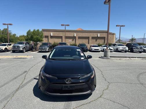 Midnight Black Metallic 2024 Toyota Corolla LE