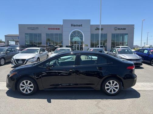 Midnight Black Metallic 2024 Toyota Corolla LE