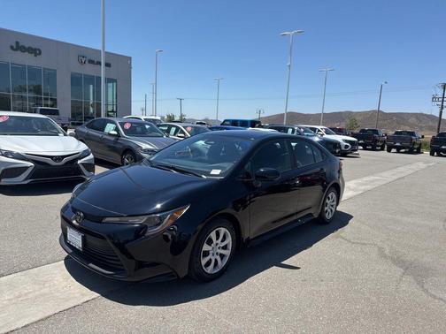 Midnight Black Metallic 2024 Toyota Corolla LE