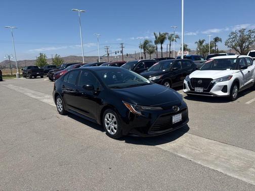 Midnight Black Metallic 2024 Toyota Corolla LE