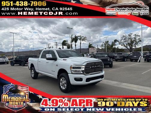 Pearl White 2024 RAM 2500 Laramie