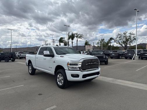 Pearl White 2024 RAM 2500 Laramie