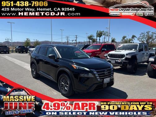 Black 2024 Nissan Rogue S