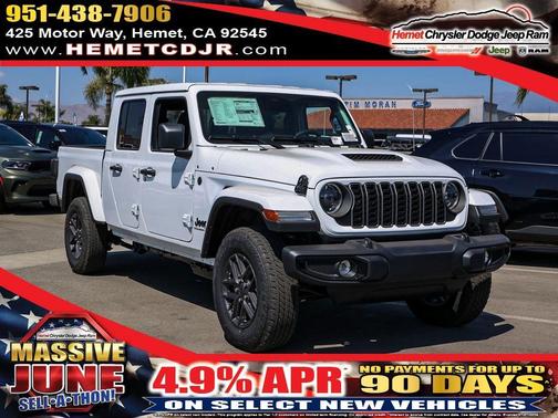 Bright White Clearcoat 2026 Jeep Gladiator Sport