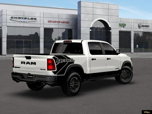 Bright White Clearcoat 2026 RAM 1500 Rebel