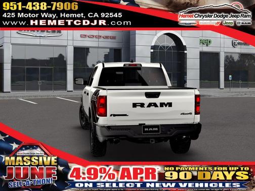 Bright White Clearcoat 2026 RAM 1500 Rebel