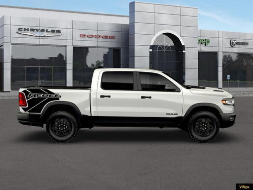 Bright White Clearcoat 2026 RAM 1500 Rebel